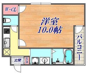 フジパレス小河通2番館の物件間取画像